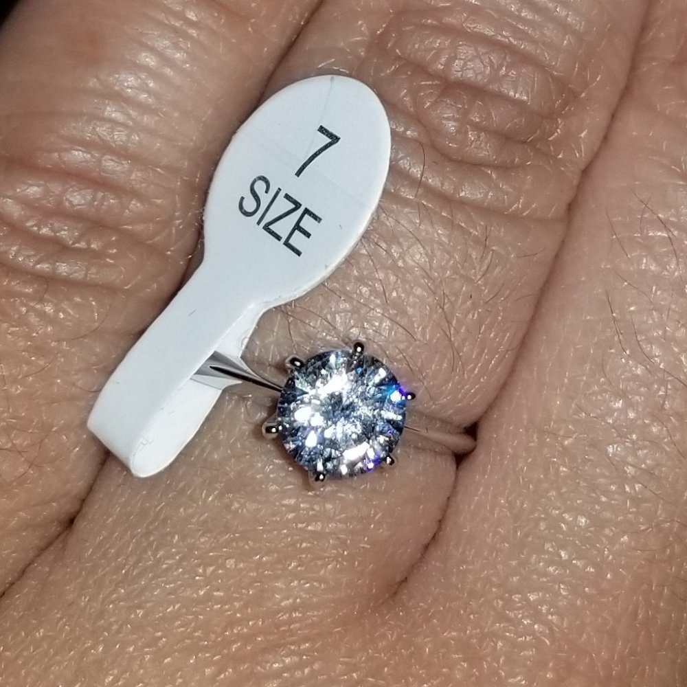 Modern gents sterling silver Ring
